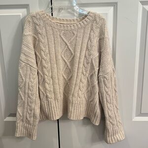 Stradivarius Cable Knit Sweater